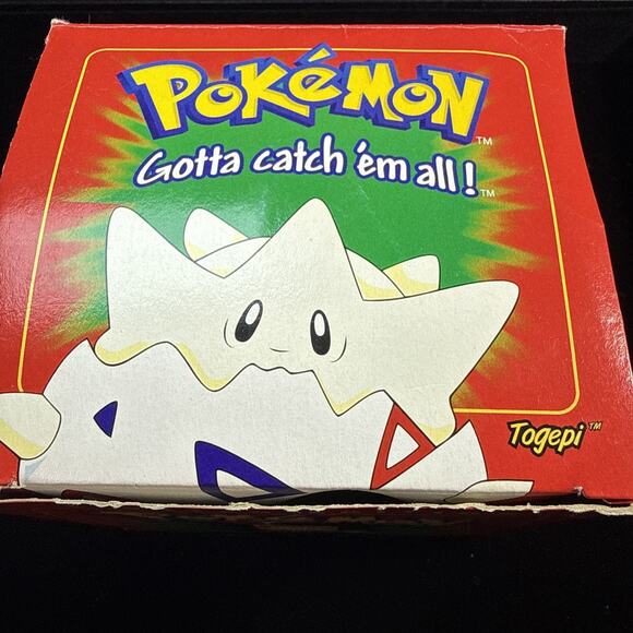 Pokémon Togepi 1999 23K Gold Plated Trading Card Original Packaging Red - Picture 6 of 16